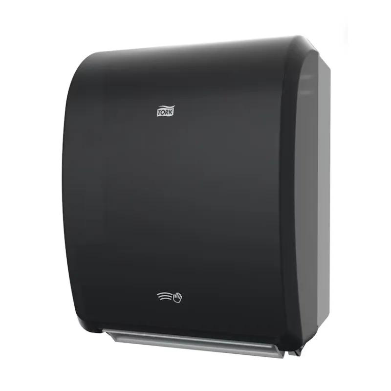 Tork Paper Towel Dispenser H71 9.32X12.32X15.95 IN Plastic Black Universal Hands Free 1/Each