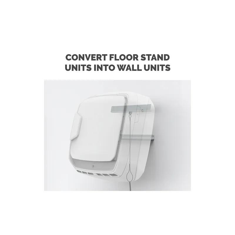 AeraMax® Pro AM3 Stand-to-Wall Kit Silver 13.50X1.50X0.63 IN 10/Pack