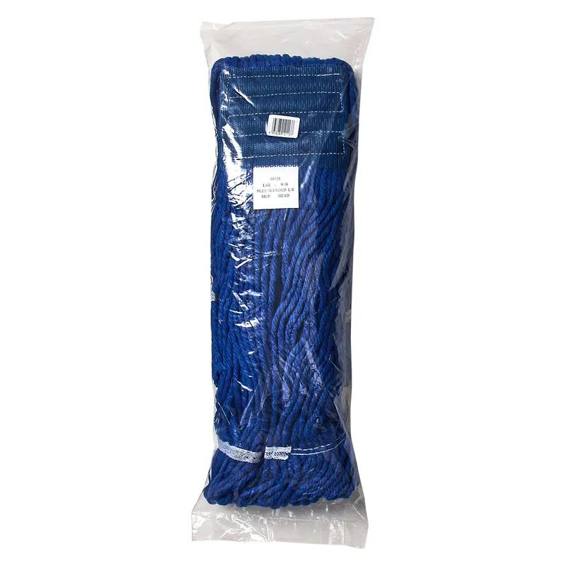 Mop Head 32 OZ Blue Cotton Rayon Polyester Nylon Loop End Lint Free 1/Each