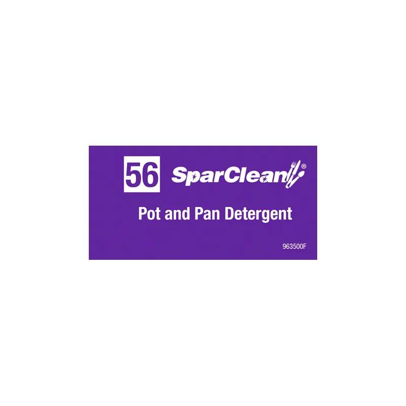 SparClean® 56 Pot & Pan Detergent Line Tag 1/Each