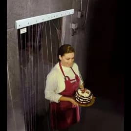 Air Curtain 40X86X6 IN PVC 1/Each