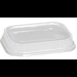 Lid Dome 1 IN PET Clear Rectangle For Container 500/Case