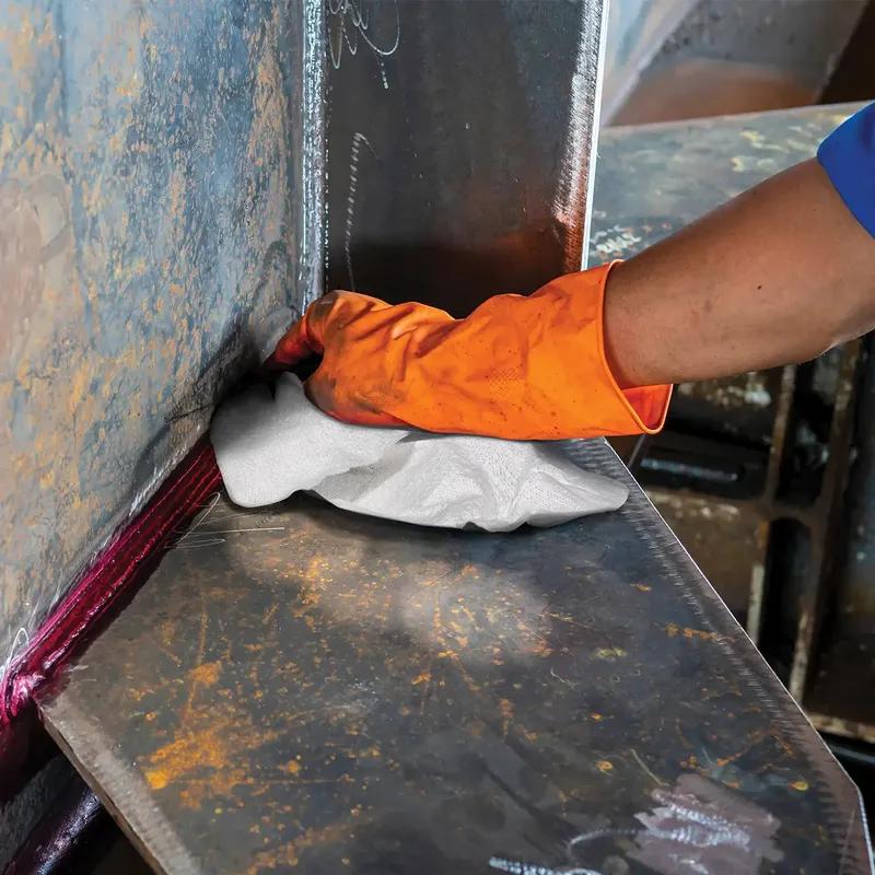 Waterweave T600 Wipe 13.38X13.38X12.38 IN Medium Duty Hydroentangled White Jumbo Roll 1100 Sheets/Roll