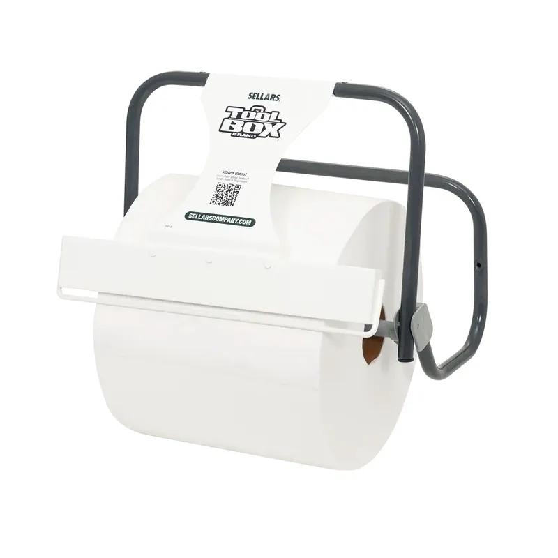 Waterweave T600 Wipe 13.38X13.38X12.38 IN Medium Duty Hydroentangled White Jumbo Roll 1100 Sheets/Roll