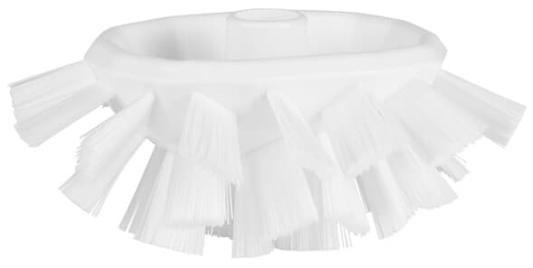 Vikan® UST Tank Brush Polypropylene (PP) Polyester Polybutylene Terephthalate (PBT) White Stiff Threaded 5/Case