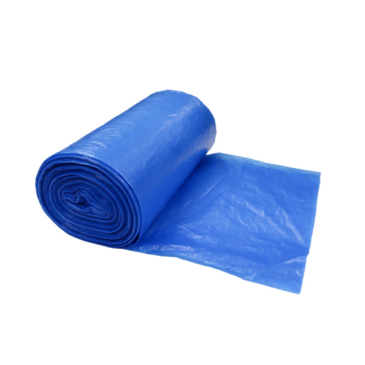 Victoria Bay Can Liner Recycling Bag 40X46 IN 40-45 GAL Blue 1.2MIL 20 Count/Roll 5 Rolls/Case
