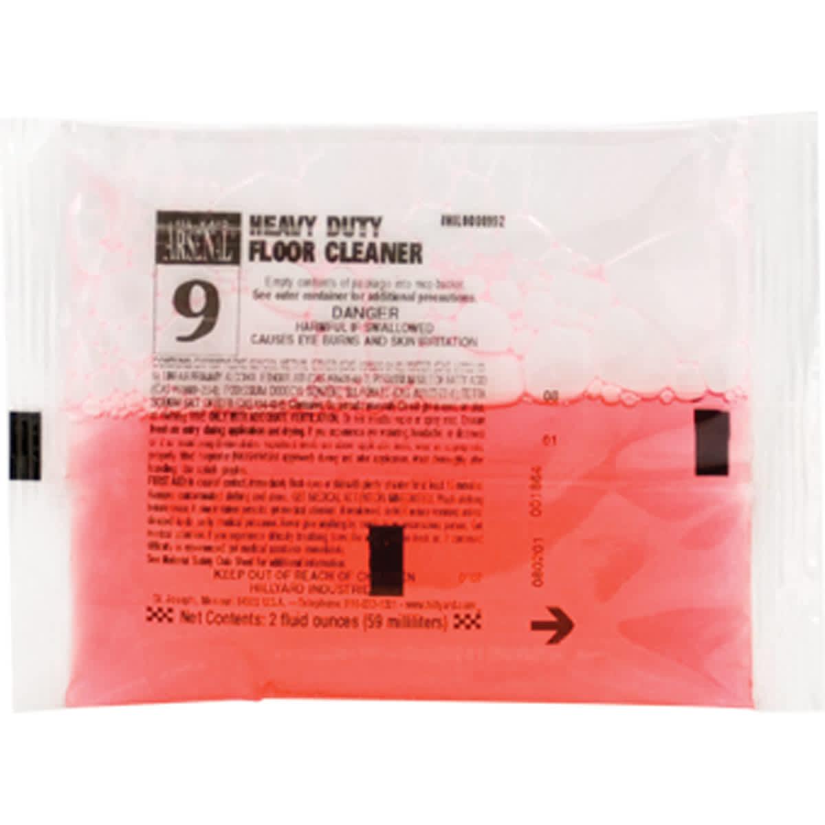 Arsenal® Hil-Pac® Fresh & Clean Floor Cleaner 2 OZ Liquid Heavy Duty 72/Case