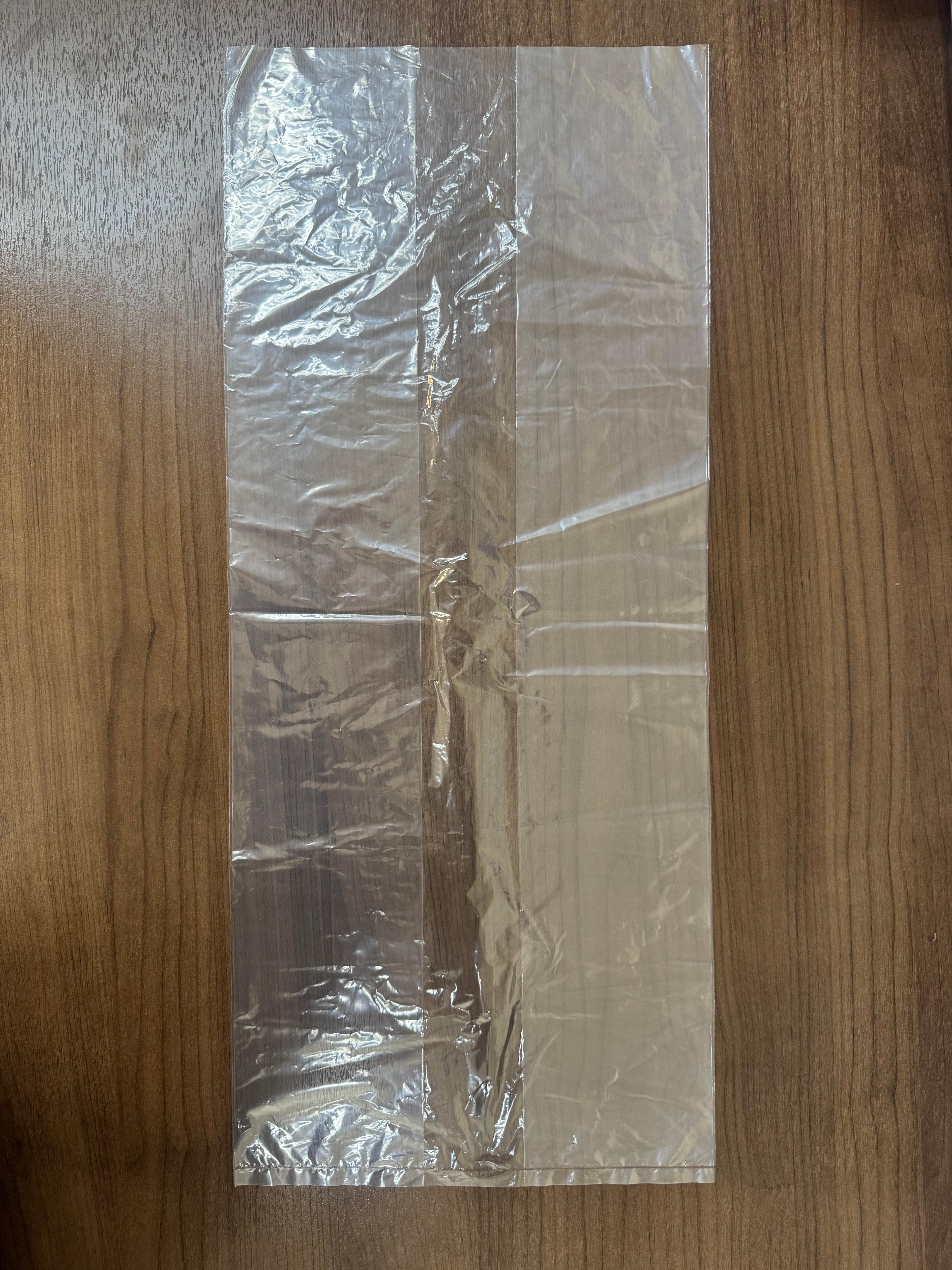 Victoria Bay Poly Bag 10X8X24 IN Clear LDPE 0.75MIL Heavy 500 Count/Case