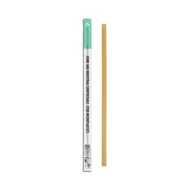 CompostZero™ Jumbo Straw 7.75 IN Natural Wrapped 500 Count/Pack 4 Packs/Case 2000 Count/Case
