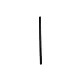 CompostZero™ Cocktail Straw 5.75 IN Black Unwrapped 500 Count/Pack 4 Packs/Case 2000 Count/Case