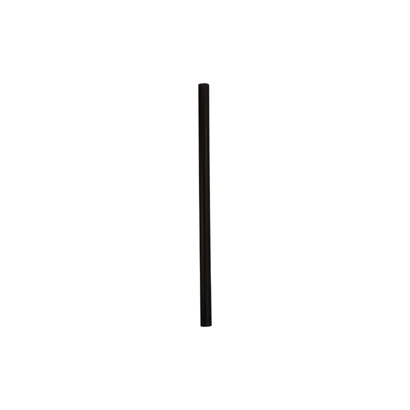 CompostZero™ Cocktail Straw 5.75 IN Black Unwrapped 500 Count/Pack 4 Packs/Case 2000 Count/Case