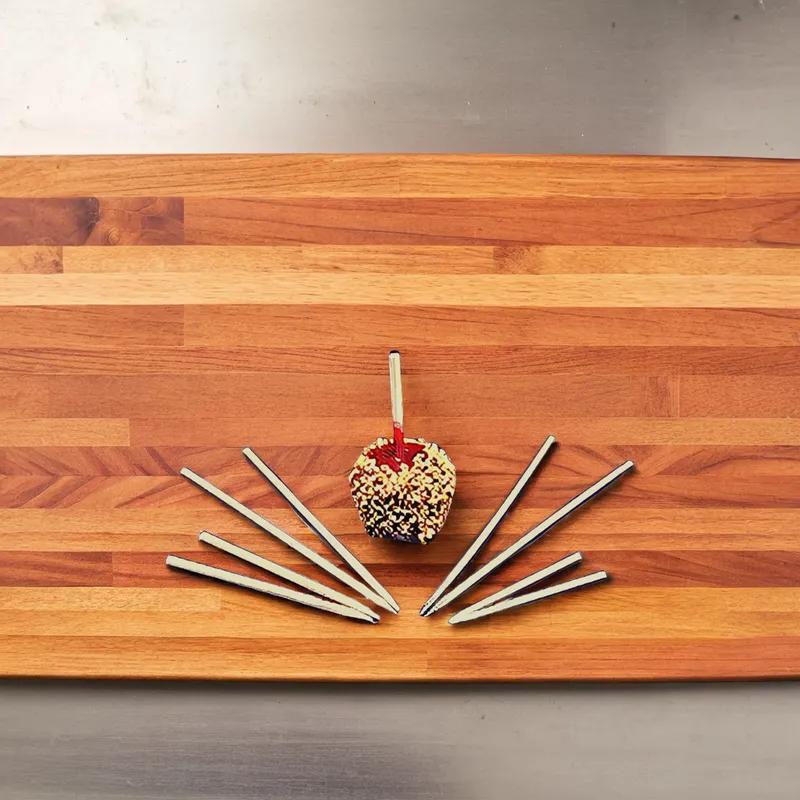 Food Skewer 10 IN Wood Round Natural Thick 3000/Case