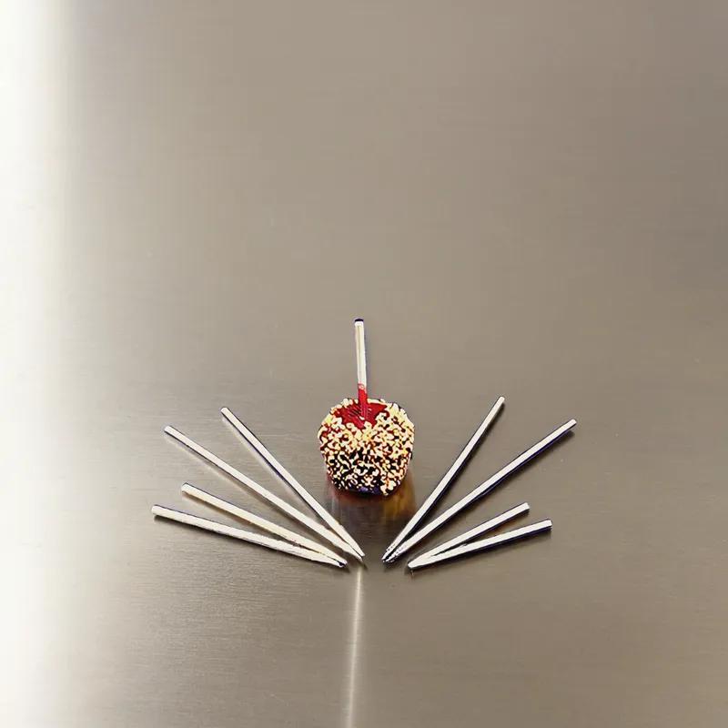 Food Skewer 10 IN Wood Round Natural Thick 3000/Case