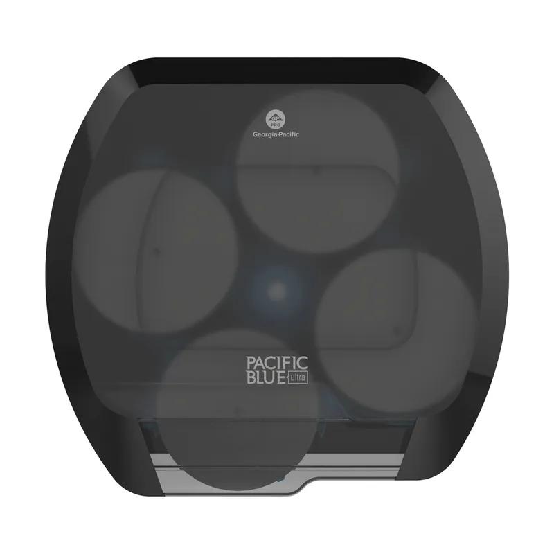 Pacific Blue Ultra™ Toilet Paper Dispenser Smoke Gray Coreless 4-Roll High Capacity 1/Each