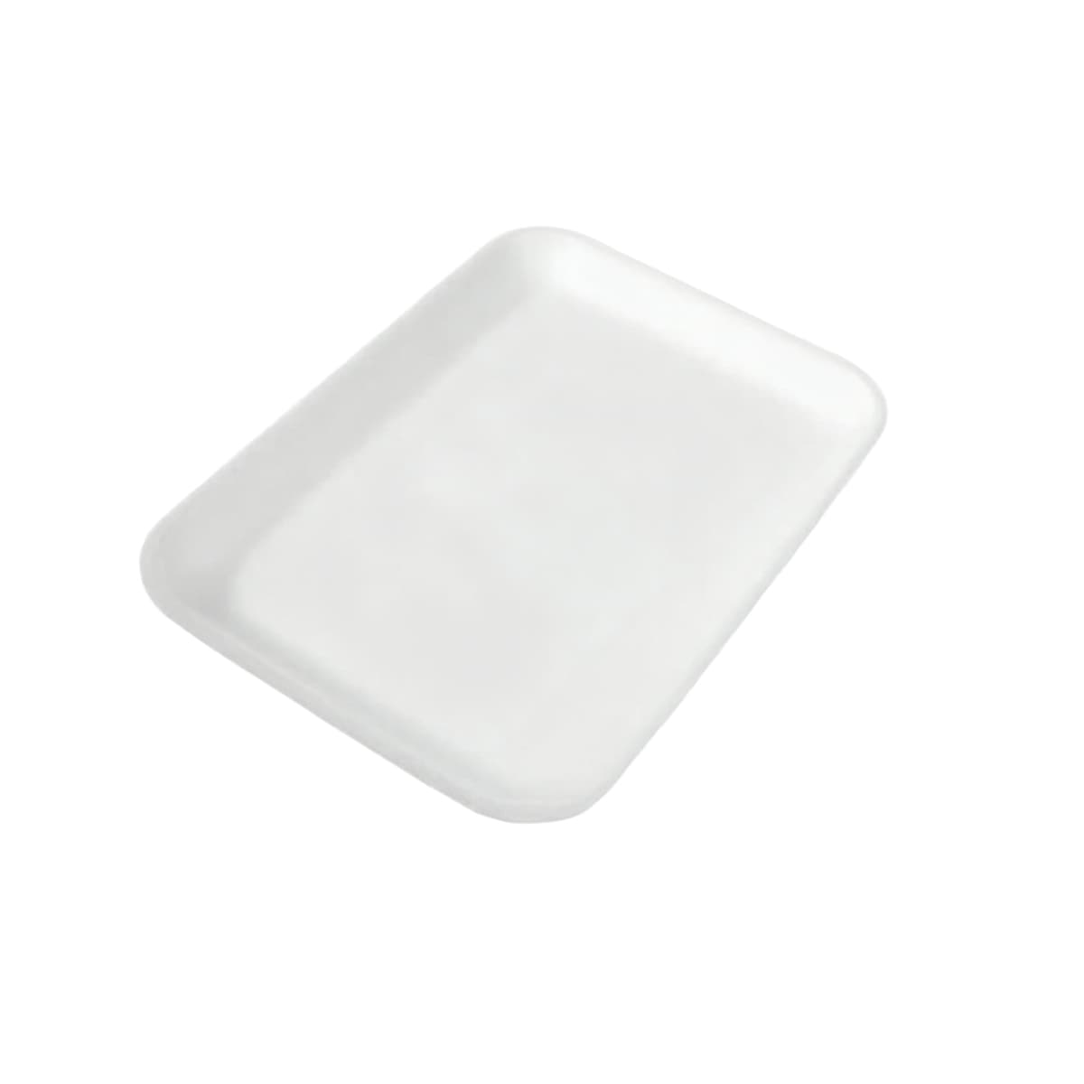 7H/7S Meat Tray 14.8X5.8X0.6 IN Polystyrene Foam White Rectangle 250/Case