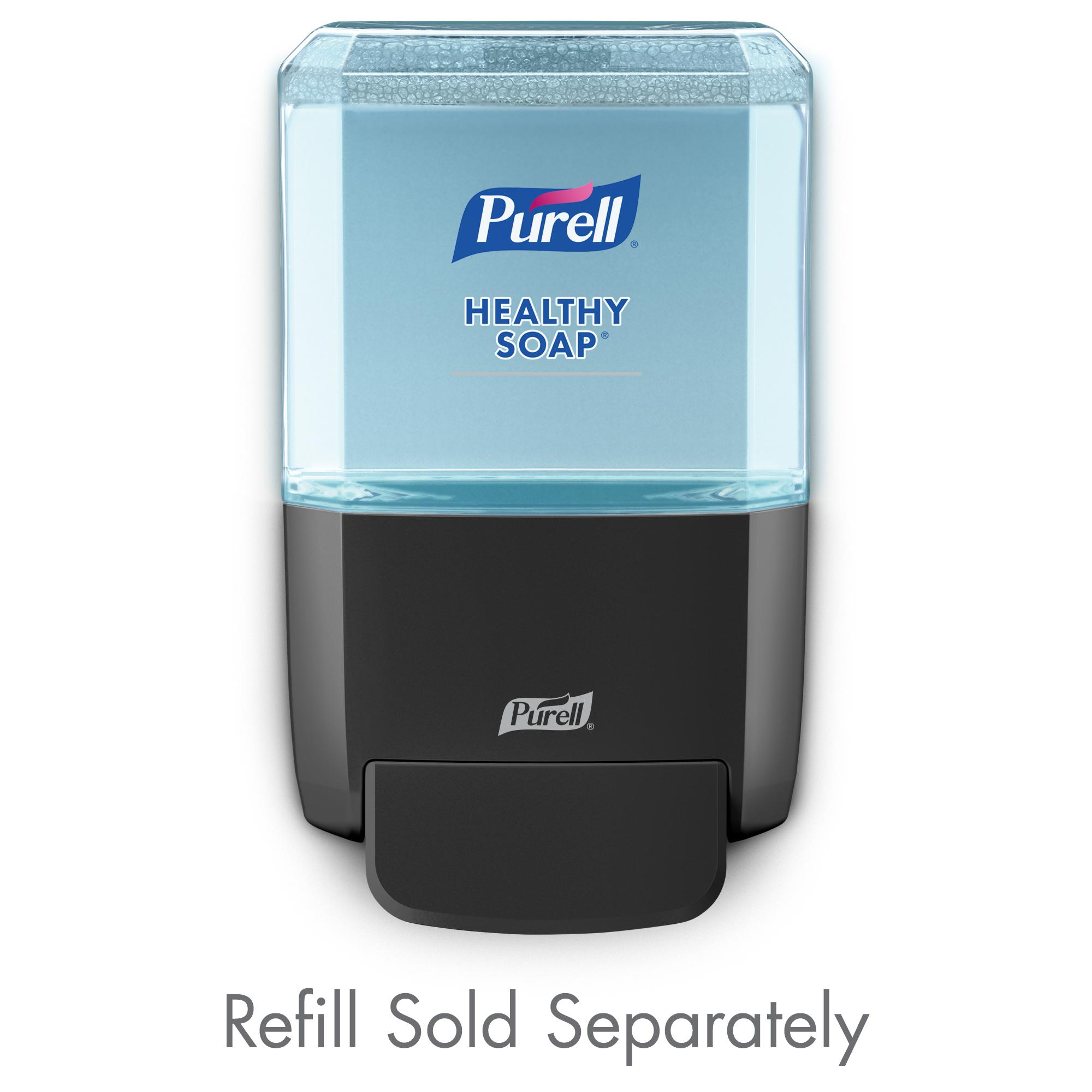 Purell® ES4 Soap Dispenser 1200 mL 10X6.5X5.38 IN Graphite Push Style Surface Mount 1/Each