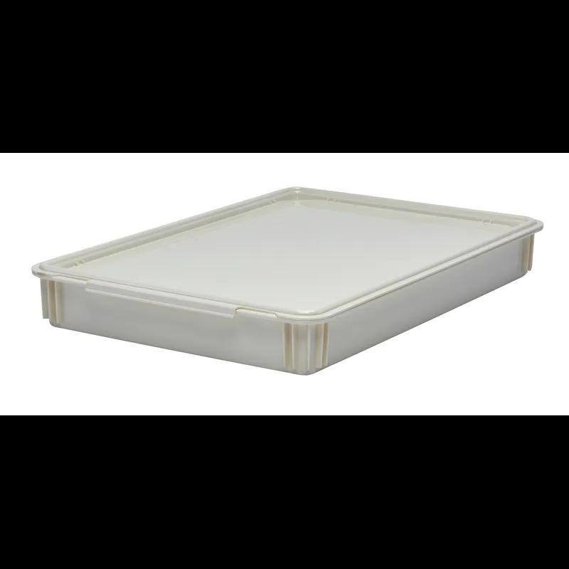 Camwear® Pizza Dough Food Storage Box 26X18X3 IN White 1/Each