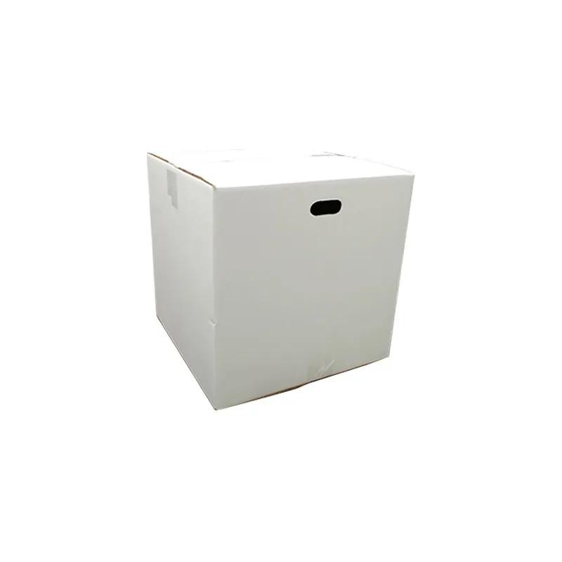 Catering Box Base & Lid Combo 20.25X20.25X20 IN White Square 1/Each