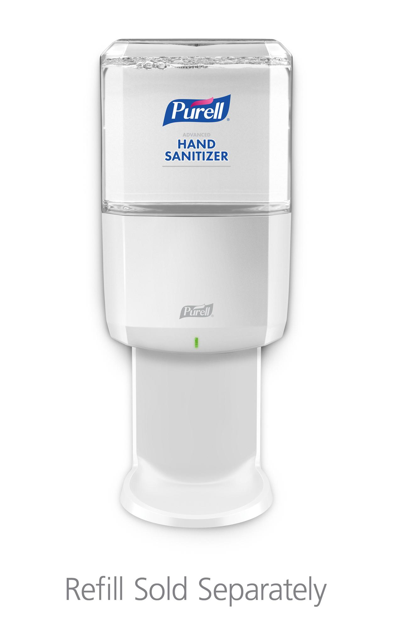Purell® ES6 Hand Sanitizer Dispenser 1200 mL 10X6.5X5.38 IN White Touchless Surface Mount 1/Each