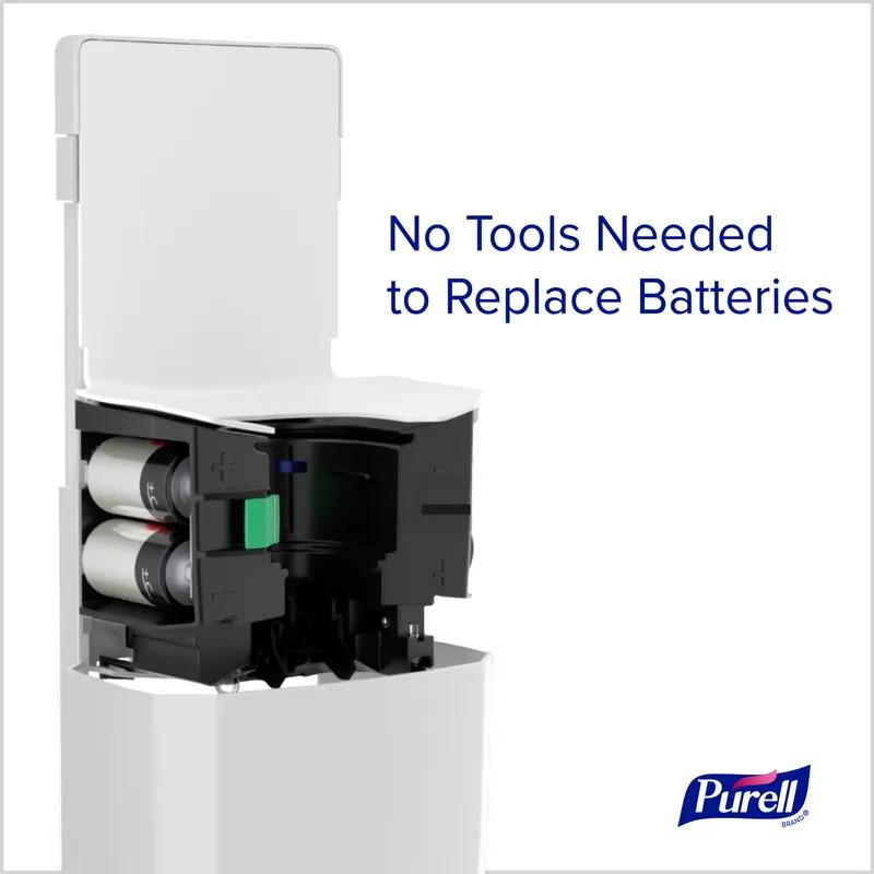 Purell® ES6 Hand Sanitizer Dispenser 1200 mL 10X6.5X5.38 IN White Touchless Surface Mount 1/Each