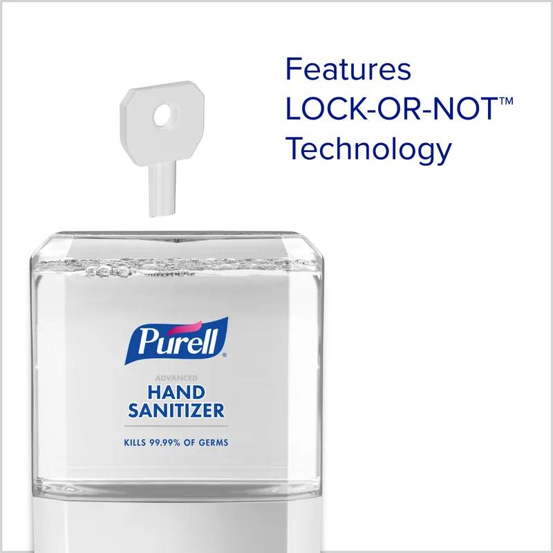 Purell® ES6 Hand Sanitizer Dispenser 1200 mL 10X6.5X5.38 IN White Touchless Surface Mount 1/Each