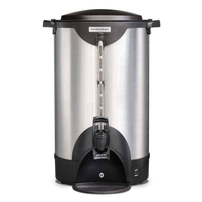 Coffee Urn Stainless Steel 100 Cup Capacity Double Wall 1/Each