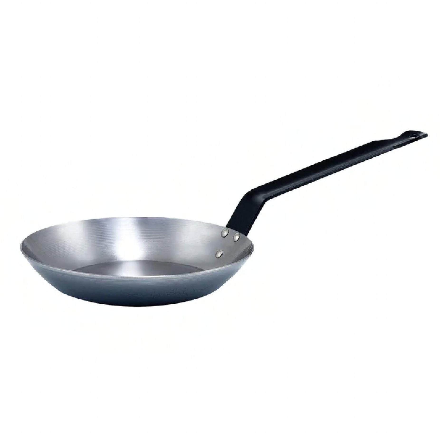 Fry Pan 8 IN Carbon Steel French Style Polished 1/Each