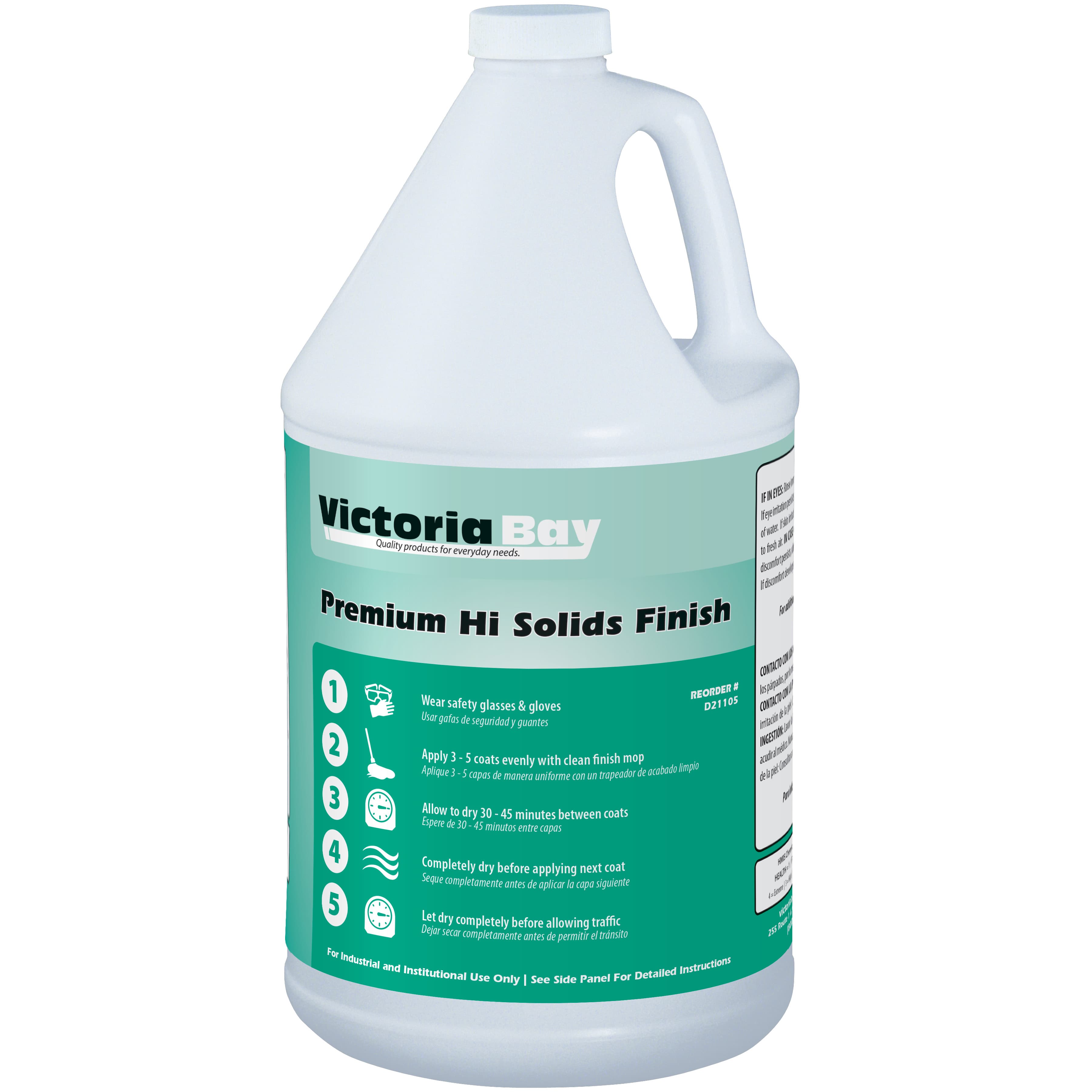 Victoria Bay Premium Hi Solids Finish 1 GAL 4/Case