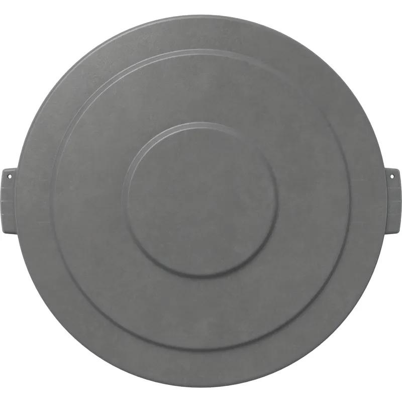 Bronco™ Lid 44 GAL Gray Round HDPE 3/Case