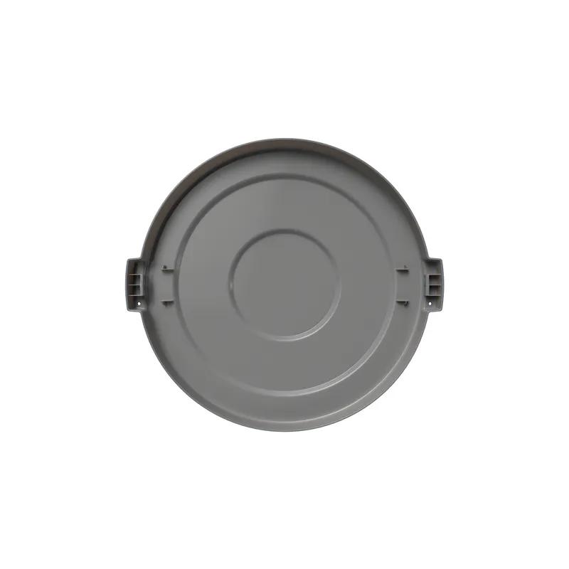Bronco™ Lid 44 GAL Gray Round HDPE 3/Case