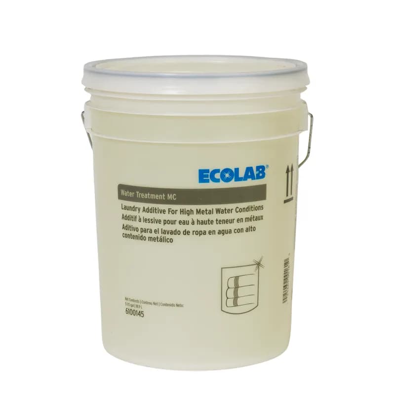 Water Treatment MC Laundry Additive 5 GAL Liquid With Metal Control 1/Pail