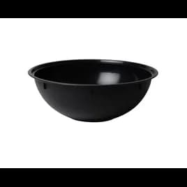 Bowl 128 OZ Black Ribbed 24/Case