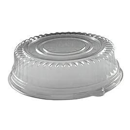 Polar Pak® Ebony Lid Dome 12.44X2.38 IN PET Clear Round For Container 50/Case