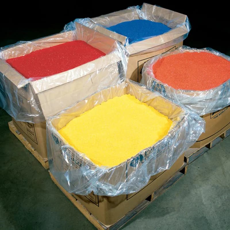 Bin Liner 42X32X72 IN Clear LDPE 2MIL Gusset 100/Roll