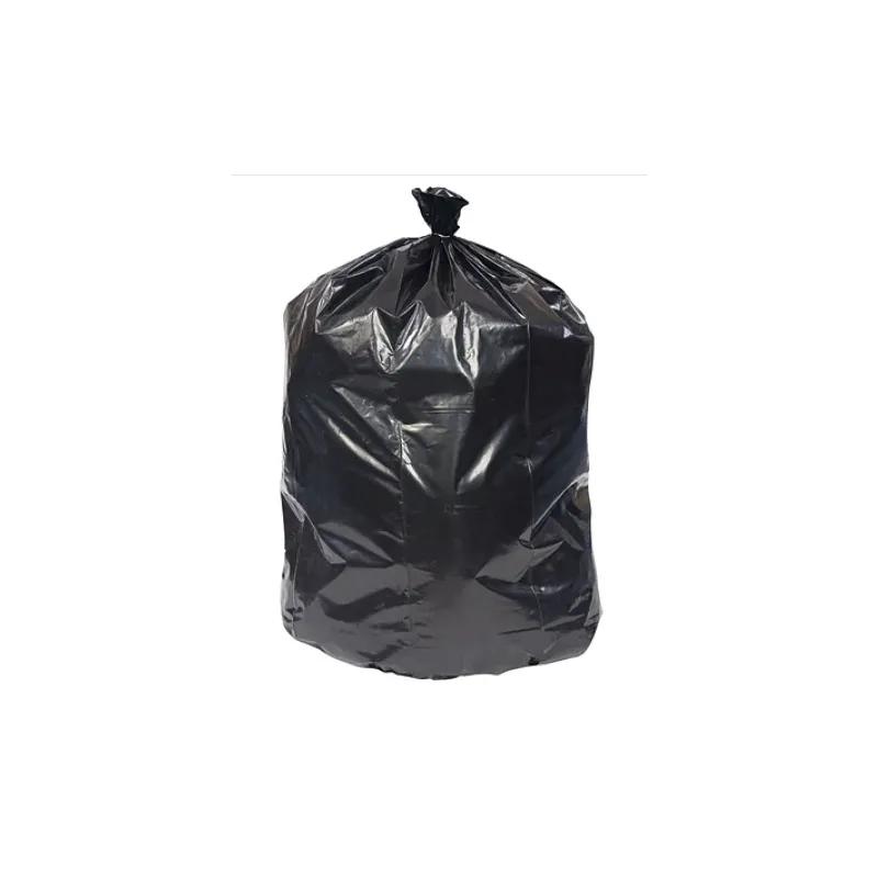 Can Liner 38X58 IN 60 GAL Black PIR 1.5MIL Roll 10 Count/Pack 10 Packs/Case 100 Count/Case
