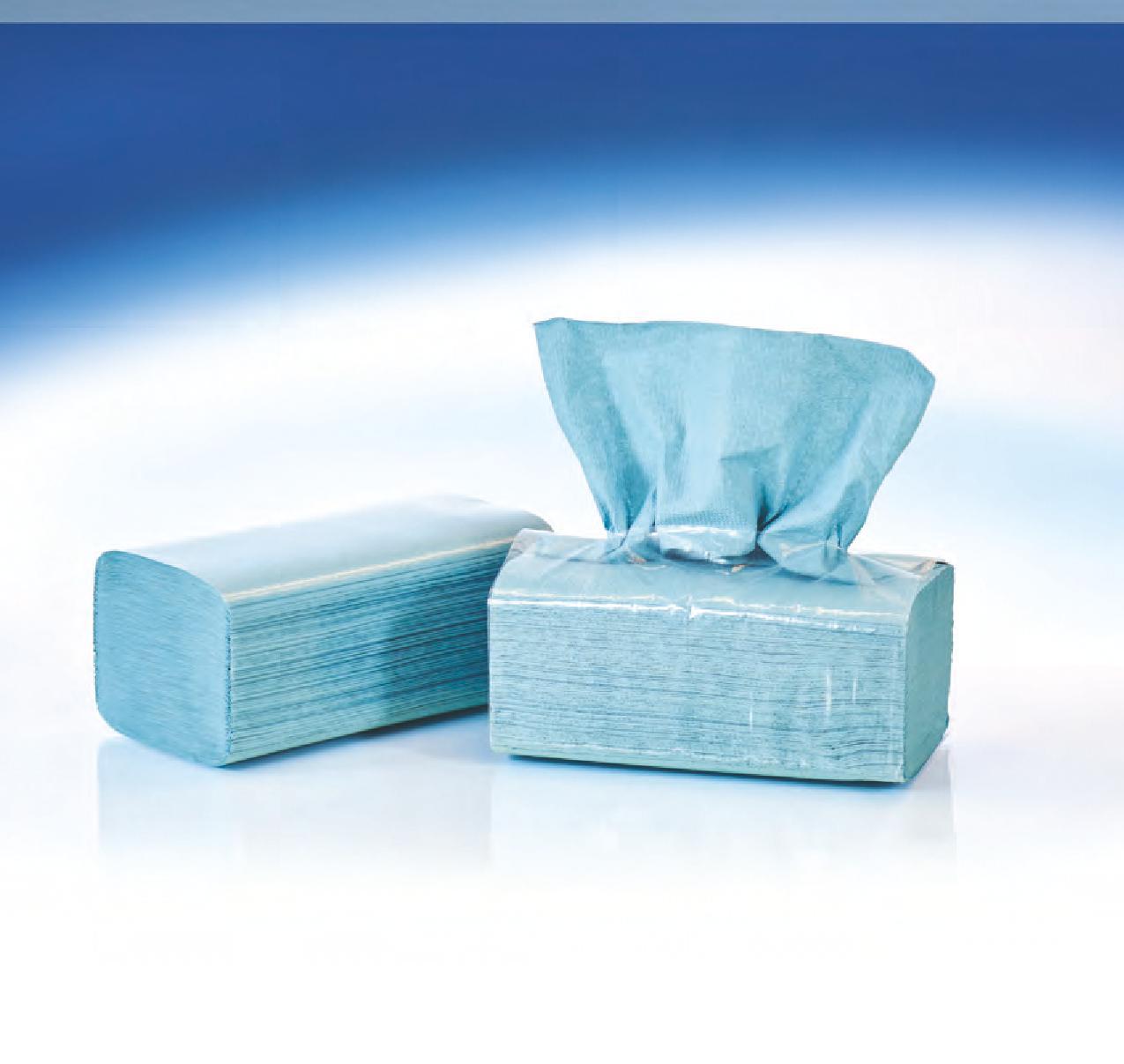 Windshield Towel 1 Paper Dark Blue Interfold 250 Count/Pack 16 Packs/Case