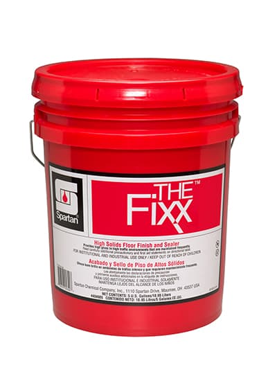 The Fixx Unscented Floor Sealer & Finish 5 GAL Burnishing Alkaline RTU 25% Solids 1/Pail