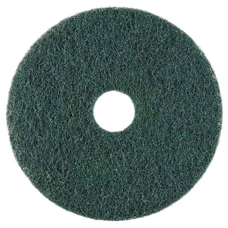 Treleoni® Stripping Pad 17 IN Emerald Synthetic Fiber High Performance Use With 175-300 RPM Machines 5/Case