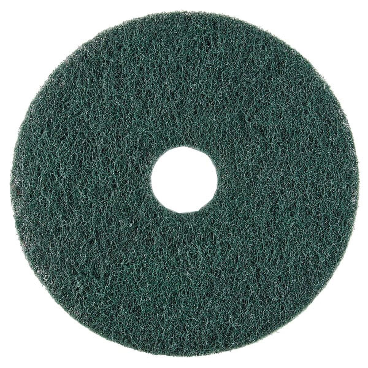 Treleoni® Stripping Pad 17 IN Emerald Synthetic Fiber High Performance Use With 175-300 RPM Machines 5/Case
