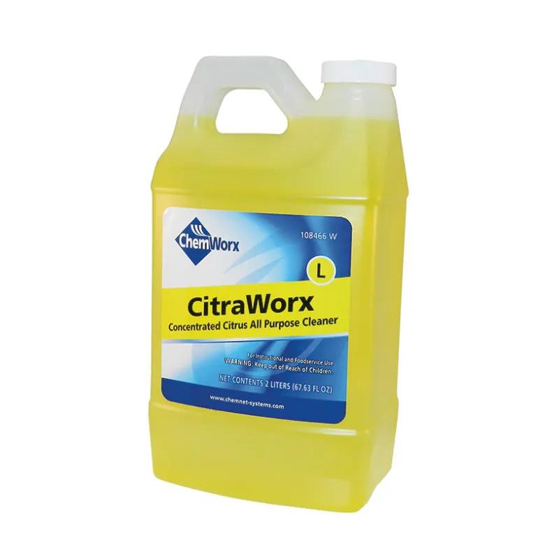 CitraWorx Citrus Scent All Purpose Cleaner 2 L Liquid Concentrate Low Foam 1/Case