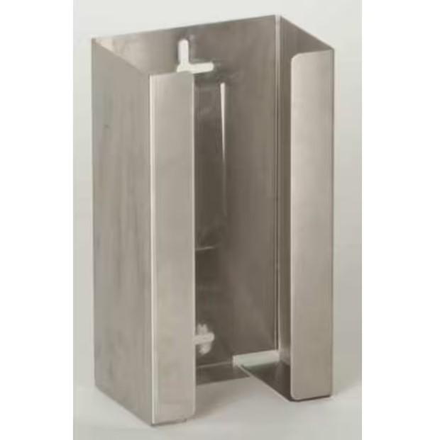 Glove Dispenser 3.75X10X5.5 IN Stainless Steel Holds 1 Box 1/Each