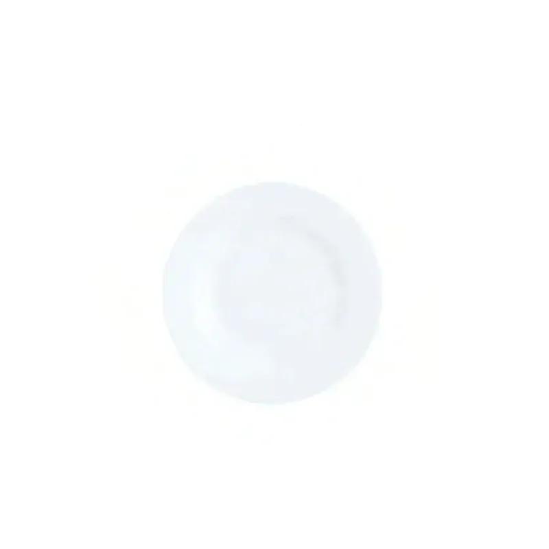 Arcoroc Intensity White Plate 6.25 IN Opal Glass White Round 24/Case