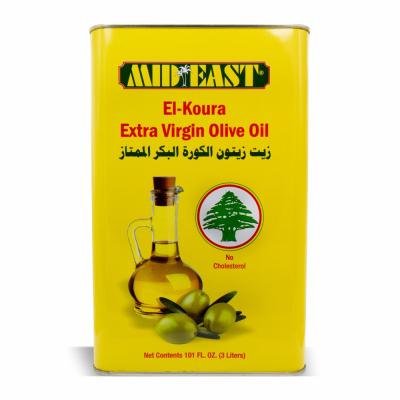 Mid East ME KOURA Extra Virgin Olive Oil (EVOO) 3 L 4/Case