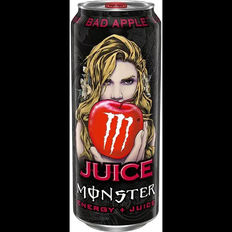 Juice Monster Bad Apple Energy Drink 16 FLOZ 24/Case