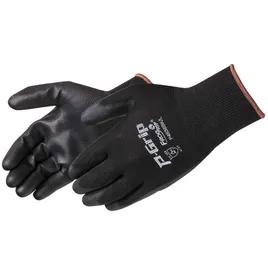 P-Grip® Gloves Small (SM) Black Polyurethane Nylon Polyester Palm & Finger Coating Seamless 12/Dozen