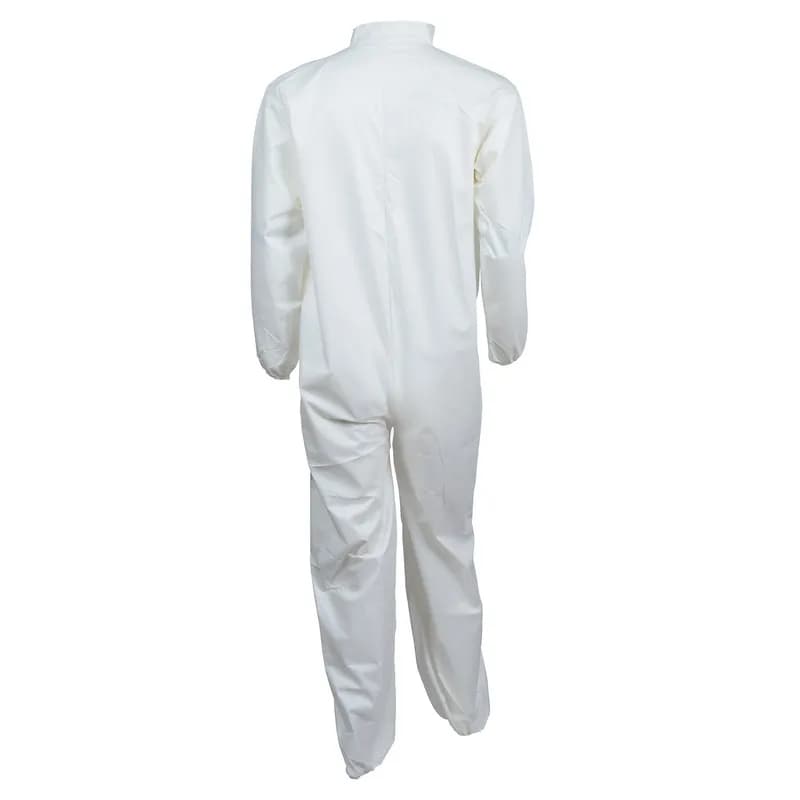 KleenGuard™ Coveralls XXL White Microporous Film Laminate Zippered Front 25/Case