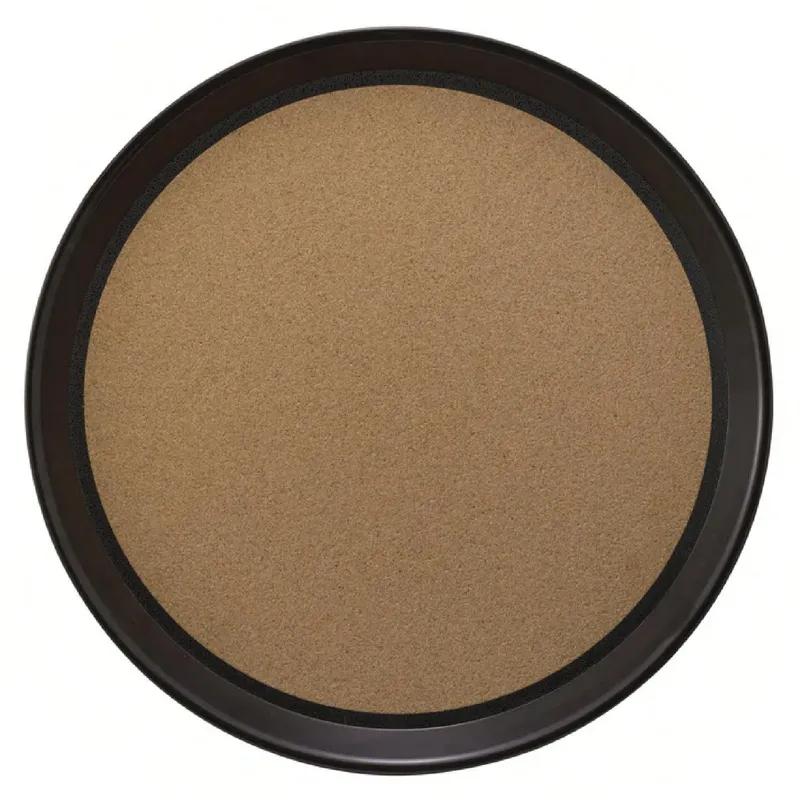 Tray 14.12X0.75 IN Plastic Round Cork-Lined 1/Each