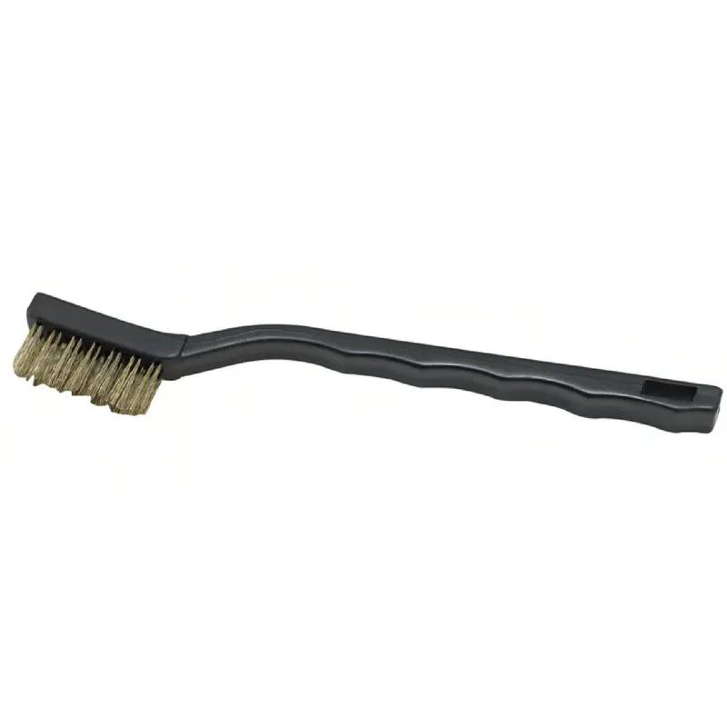 Utility Brush 7 IN Plastic Brass Wire Mini 1/Each