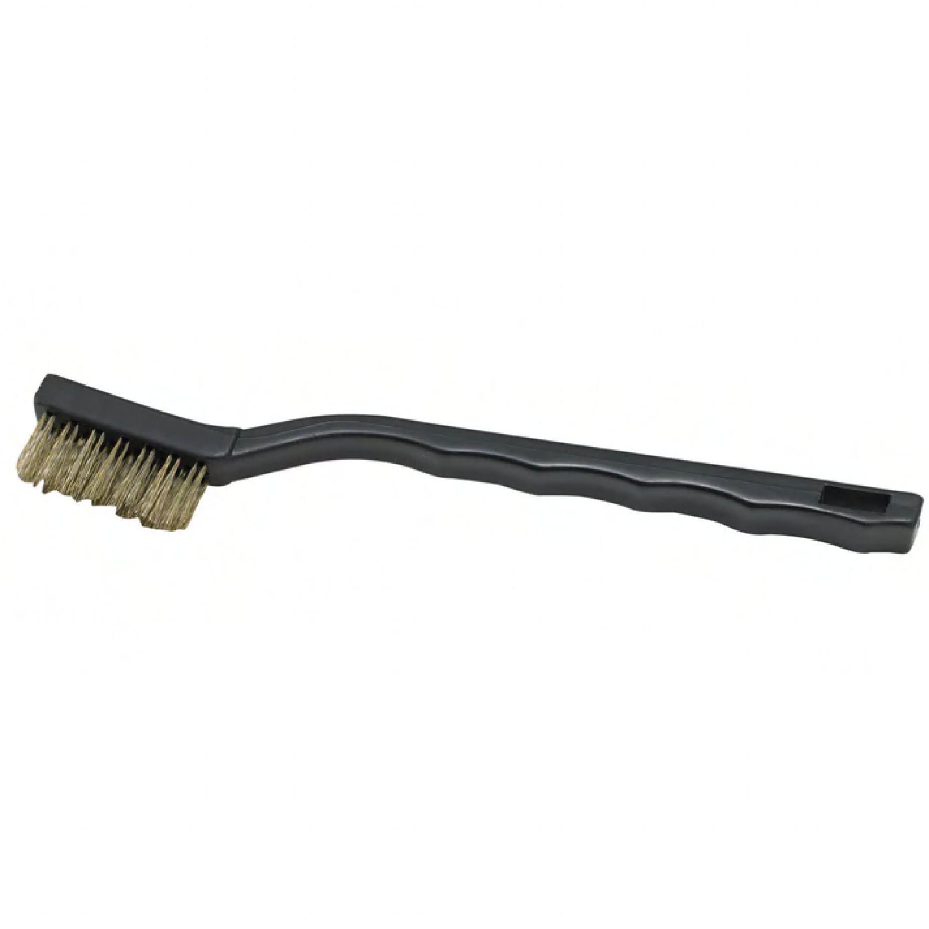 Utility Brush 7 IN Plastic Brass Wire Mini 1/Each