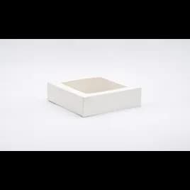 Victoria Bay Cake Box 9X9X2.5 IN White With Window 200/Case